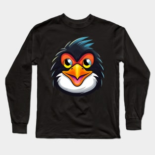 Penguin Smiling Long Sleeve T-Shirt